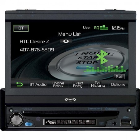 1DIN 7" widescreen Bluetooth/multimedia system