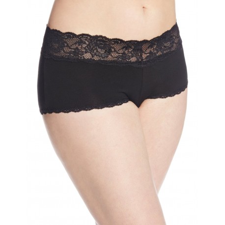 Cosabella Women's Plus-Size Never Say Never Cheekie Cotton Hotpant Panty
