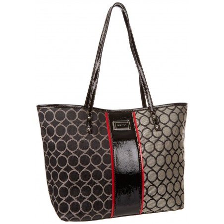 Nine West 9S Jacquard Medium Tote Handbag