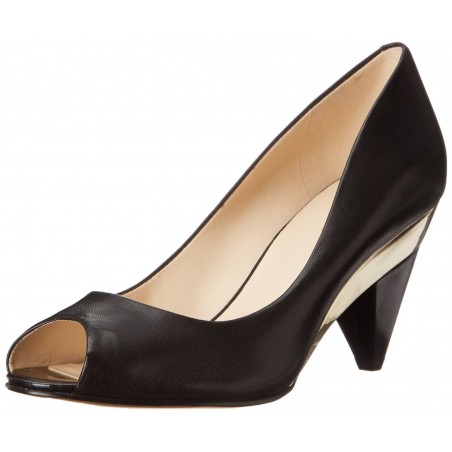 Nine West Women's Heliconia Leather Dress Pump