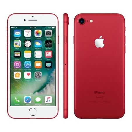 Apple iPhone 7 128GB,  RED - Unlocked GSM (Refubish)