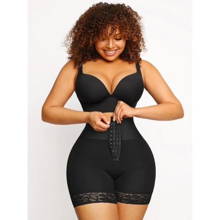 Butt Lifter Tummy Control Middle Waisted Mid Thigh Shaper Shorts