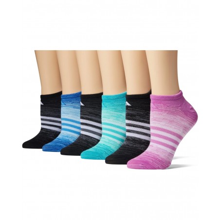 adidas® Superlite Ombre 6-Pack No Show socks.