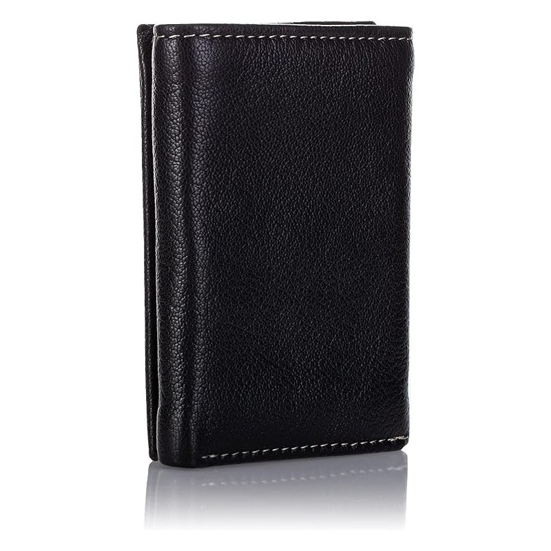 Timberland Men's Genuine Leather RFID Blocking Trifold Wallet