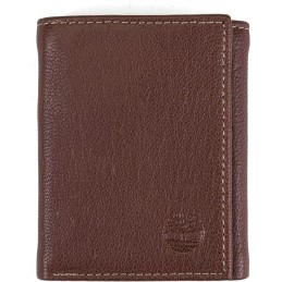 Timberland Men's Genuine Leather RFID Blocking Trifold Wallet