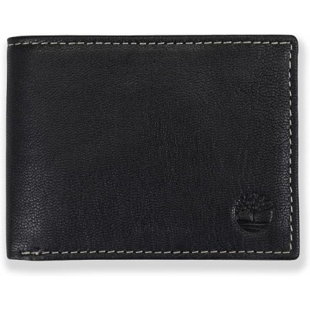 Timberland Men's Genuine Leather Rfid Blocking Passcase Security Wallet