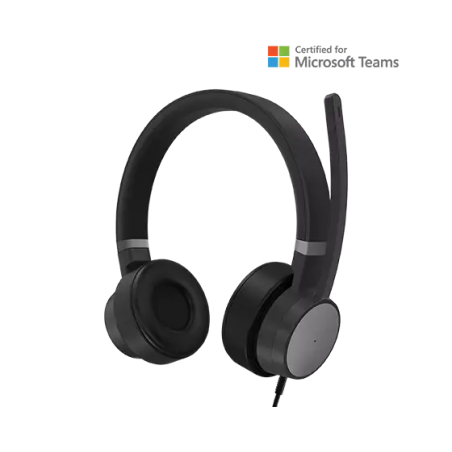 Lenovo Go Wired ANC Headset (Thunder Black)