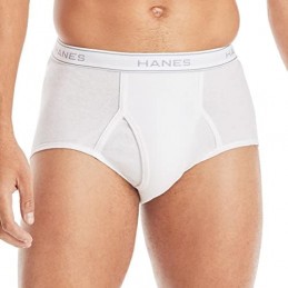 Hanes Men's Cotton Brief Underwear, 9-Pack