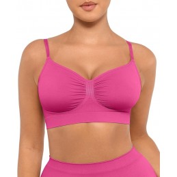 Wireless Supportive Shaping Bra with Adjustable Straps