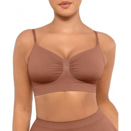 Wireless Supportive Shaping Bra with Adjustable Straps